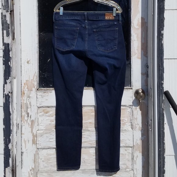 Lucky Brand Blue Lolita Mid-Rise Skinny Jeans - Picture 4 of 16